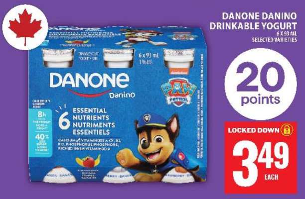 Danone Danino Drinkable Yogurt