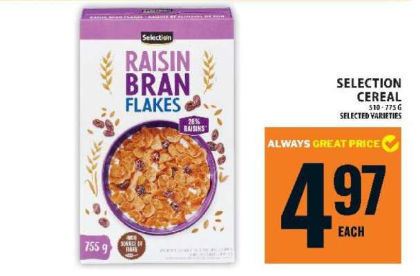 Selection Raisin Bran Flakes