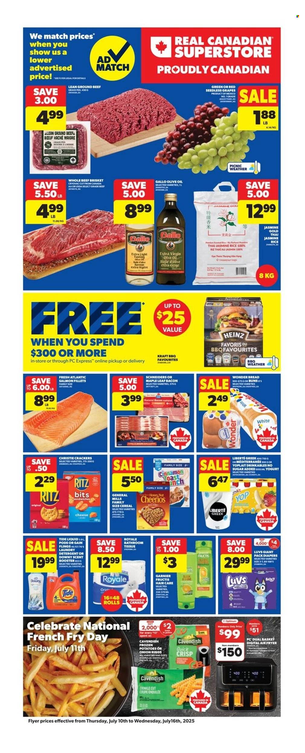 Real Canadian Superstore flyer - July 10, 2025 - July 16, 2025. Page 1