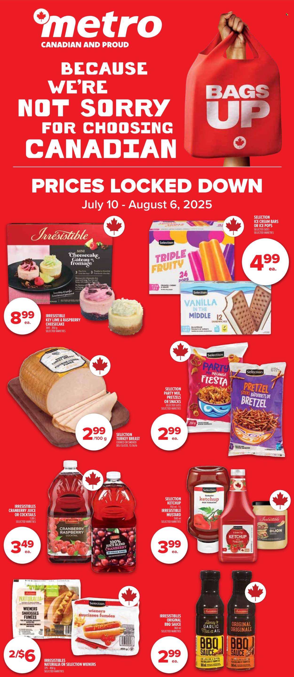 Metro flyer - July 10, 2025 - August 06, 2025. Page 1
