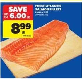 Fresh Atlantic Salmon Fillets