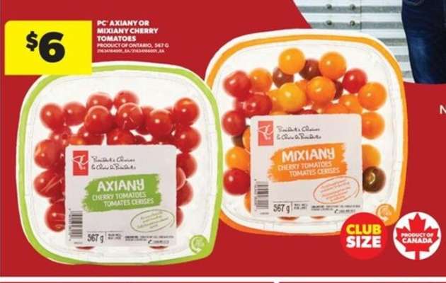 PC Axiany or Mixiany Cherry Tomatoes