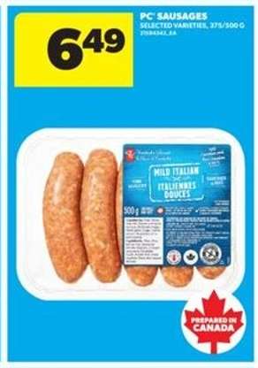 PC Sausages