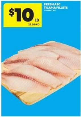FRESH ASC TILAPIA FILLETS