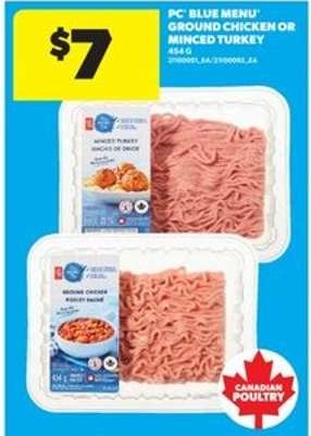 PC Blue Menu Ground Chicken or Minced Turkey