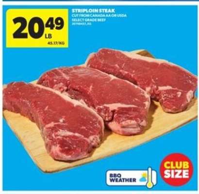 Striploin Steak