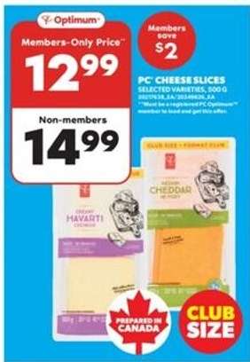 PC Cheese Slices