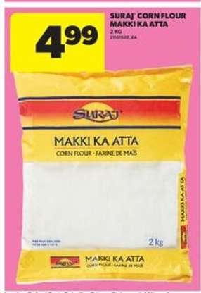 SURAJ Corn Flour Makki Ka Atta