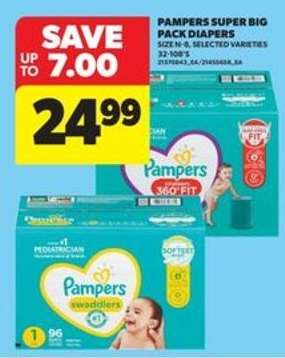 Pampers Super Big Pack Diapers