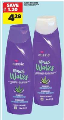 Aussie Miracle Waves Shampoo & Conditioner