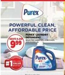 PUREX LAUNDRY DETERGENT