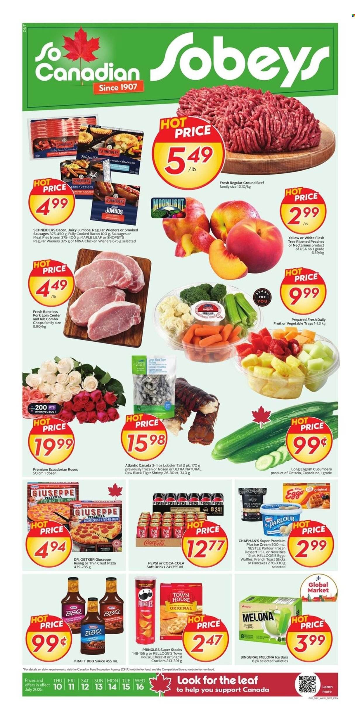 Sobeys flyer - July 10, 2025 - July 16, 2025. Page 1