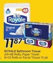 ROYALE BATHROOM TISSUE