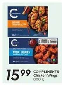 Compliments Chicken Wings