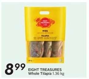 EIGHT TREASURES Whole Tilapia