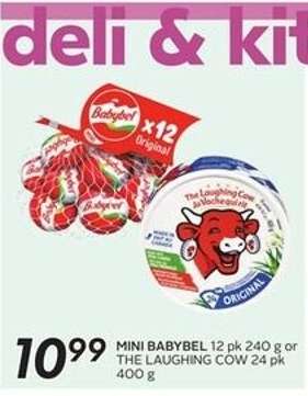 MINI BABYBEL or THE LAUGHING COW