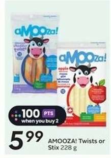 AMOOZA! Twists or Stix 228 g