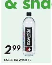 ESSENTIA Water 1 L