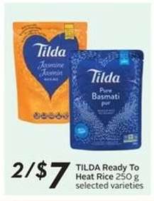 TILDA Ready To Heat Rice
