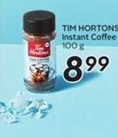 Tim Hortons Instant Coffee