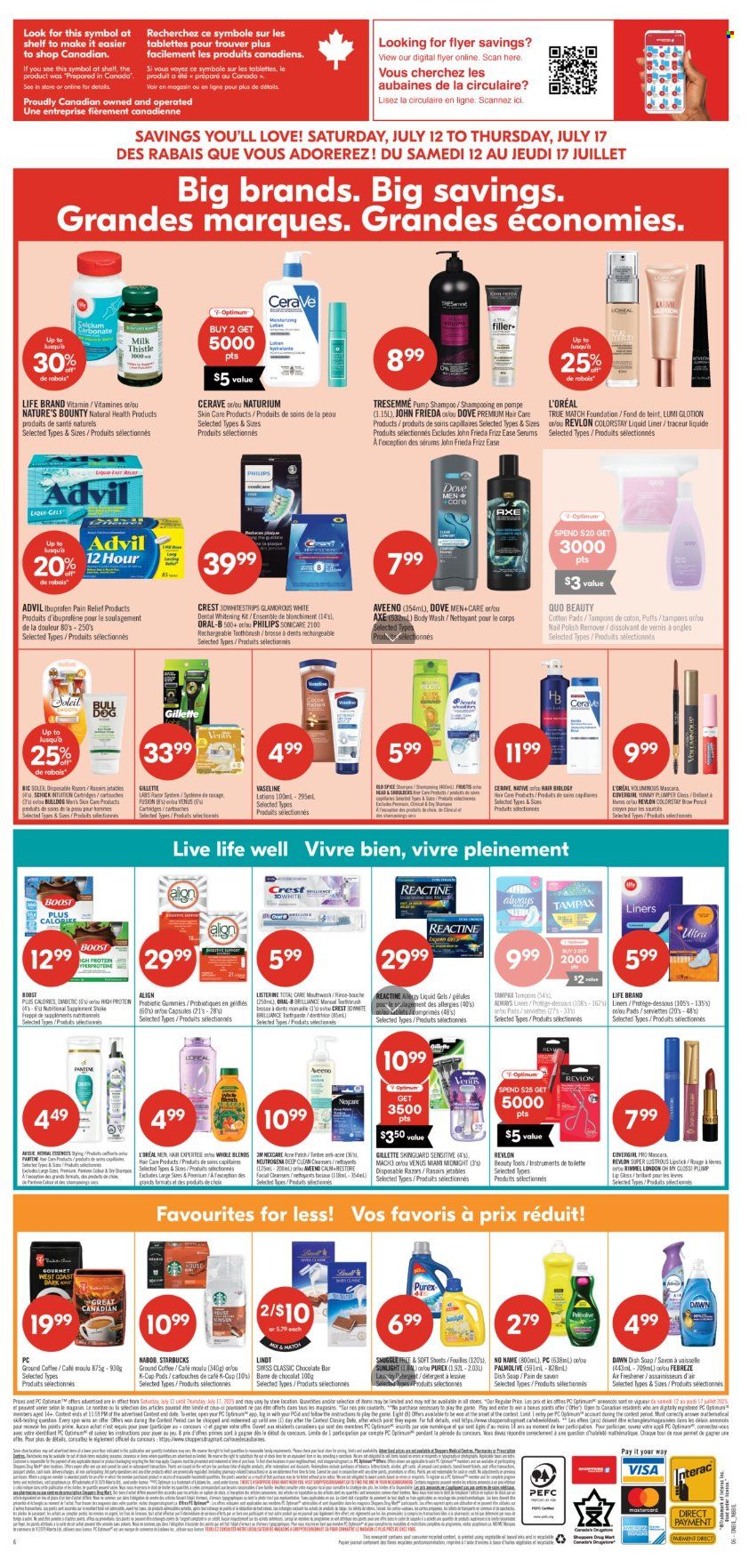 Shoppers Drug Mart flyer - July 12, 2025 - July 17, 2025. Page 16