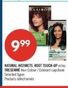 NATURAL INSTINCTS, ROOT TOUCH-UP or/or TRESemmé