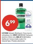 LISTERINE ANTISEPTIC MOUTHWASH