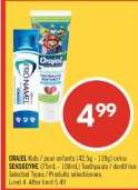 ORAJEL Kids / Sensodyne