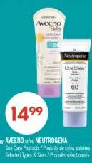 AVEENO or NEUTROGENA