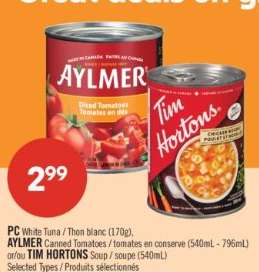 AYLMER Canned Tomatoes