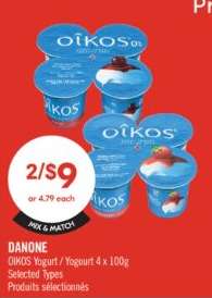 DANONE OIKOS YOGURT
