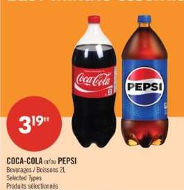 COCA-COLA or PEPSI