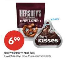 SELECTED HERSHEY'S CELLO BAGS