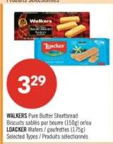 WALKERS Pure Butter Shortbread