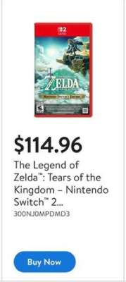 The Legend of Zelda: Tears of the Kingdom – Nintendo Switch