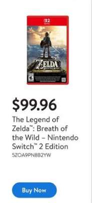 The Legend of Zelda: Breath of the Wild – Nintendo Switch 2 Edition