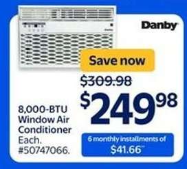 8,000-BTU Window Air Conditioner