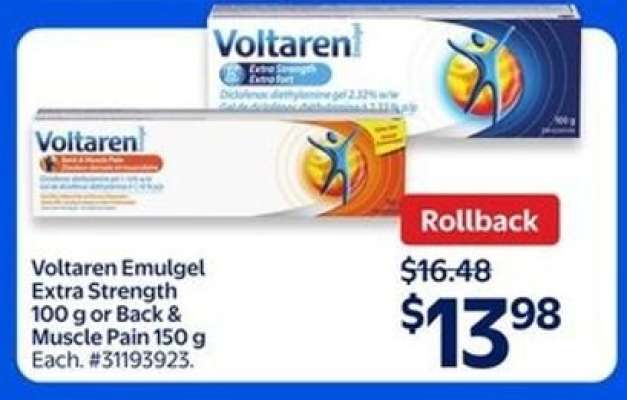 Voltaren Emulgel Extra Strength