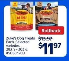Zuke's Dog Treats