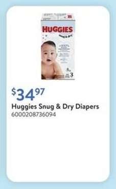 Huggies Snug & Dry Diapers