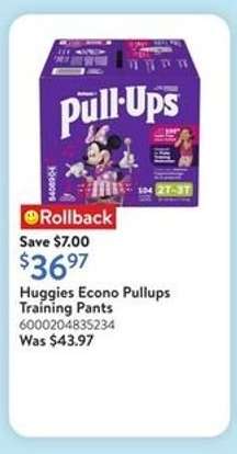 Huggies Econo Pullups Training Pants