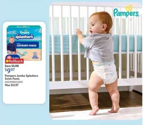 Pampers Jumbo Splashers Swim Pants