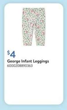George Infant Leggings