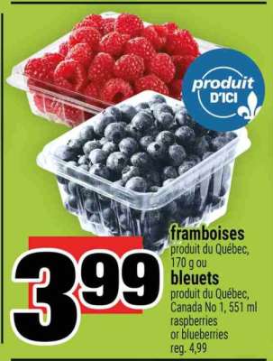 framboises ou bleuets