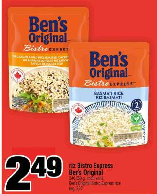 riz Bistro Express Ben's Original