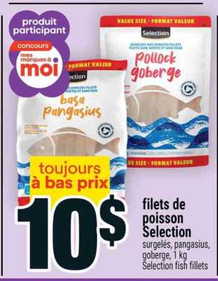 FILETS DE POISSON SELECTION