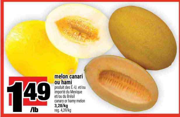 melon canari ou hami