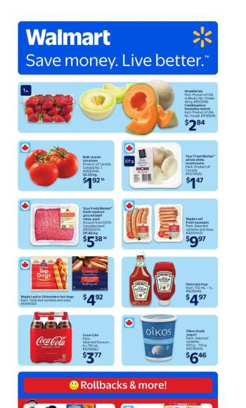 Walmart Flyer - July 17, 2025 - July 23, 2025.