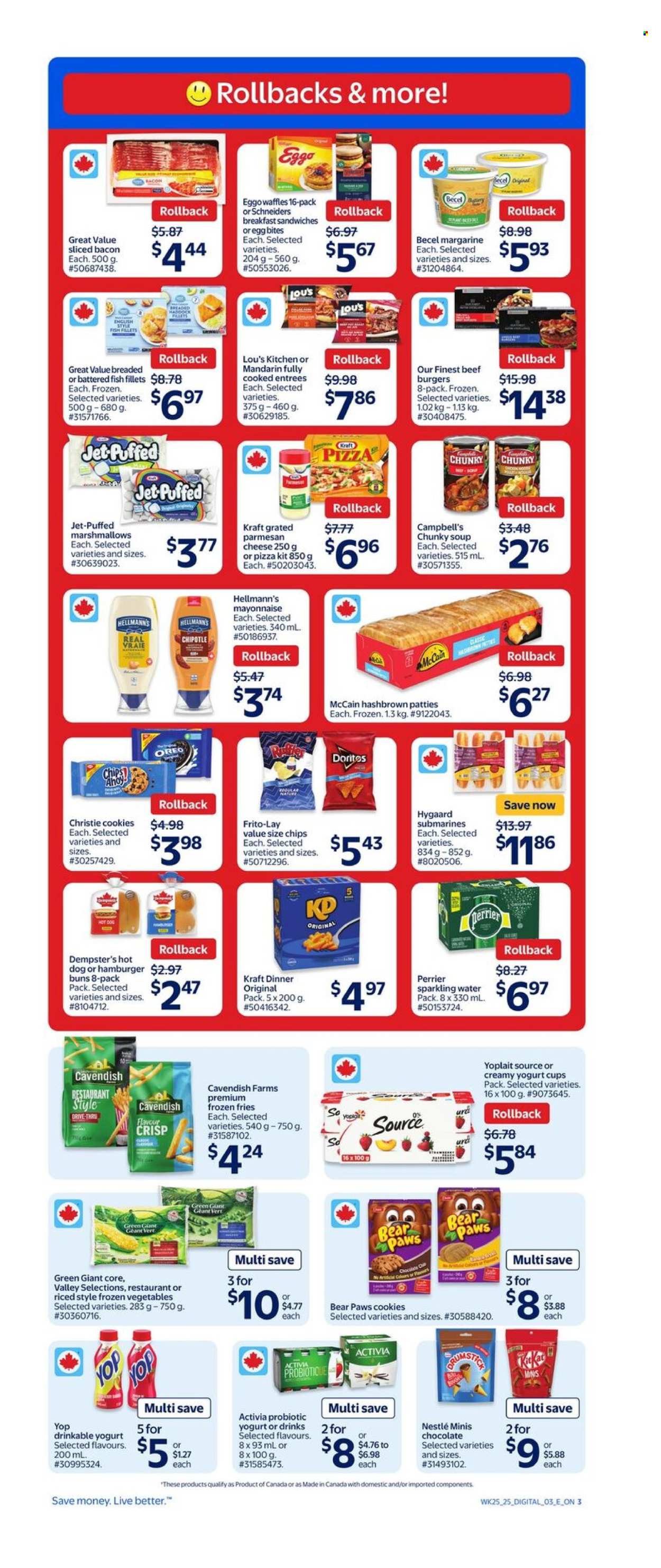 Walmart flyer - July 17, 2025 - July 23, 2025. Page 4