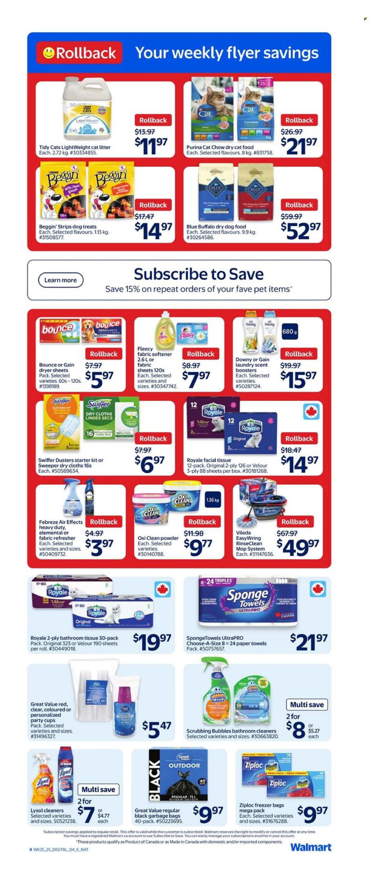 Walmart flyer - July 17, 2025 - July 23, 2025. Page 9